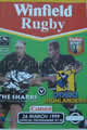 Natal Sharks Otago 1999 memorabilia